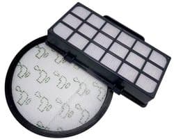 HEPA filter & Motor filter - geschikt voor Rowenta Silence Force Cyclonic X-Treme Power RO7611 RO7634 RO7623 & ZR903701 filtersysteem - geschikt voor Rowenta steelstofzuiger - Wit