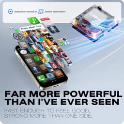 Compacte 3G Smartphone met Android 9.0 - 3.0 Inch Scherm, 2GB/16GB, Gezichtsherkenning - Zwart — thumbnail 3