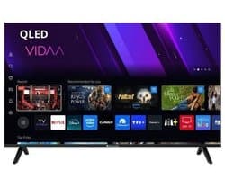 QLED LED-TV - CONTINENTAL EDISON - 50" (127 cm) - 3xHDMI - 2xUSB - Zwart - CELED50SVQLD25B6