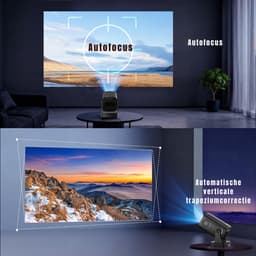 DYNA® Mini beamers - Projector - Mini beamer - Zwart - 18cm x 16cm x 7cm — thumbnail 2