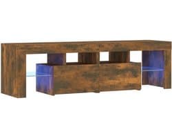 TV meubel met LED verlichting 140x36.5x40 cm