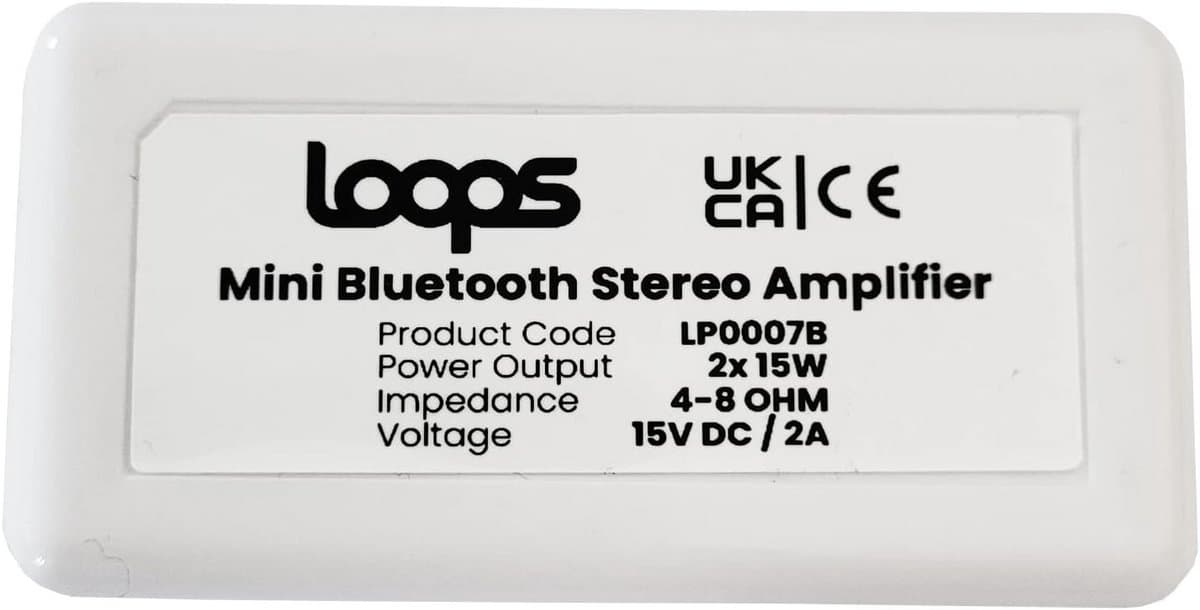 Draadloze Bluetooth Stereo Versterker voor Al Uw Speakers — afbeelding 1