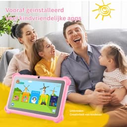 Octav8® Kindertablet - Vanaf 3 jaar - 100% kidsproof - Ook Voor Volwassen Gebruik - Bluetooth - Uitbreidbare WiFi - Kinderen bescherming — thumbnail 4