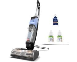 BISSELL CrossWave EdgeFind Select Steelstofzuiger met Dweilfunctie - 2-in-1 Stofzuiger & Dweil - Vloerreiniger voor Harde Vloeren en Vloerkleden - ZeroGap Randreiniging - Multi Surface Cleaner - 4136N
