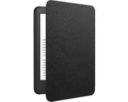 6" Hoesje voor Kindle 2022 - Lichtgewicht Beschermhoes met Auto Wake/Sleep - Zwart - E-reader Case