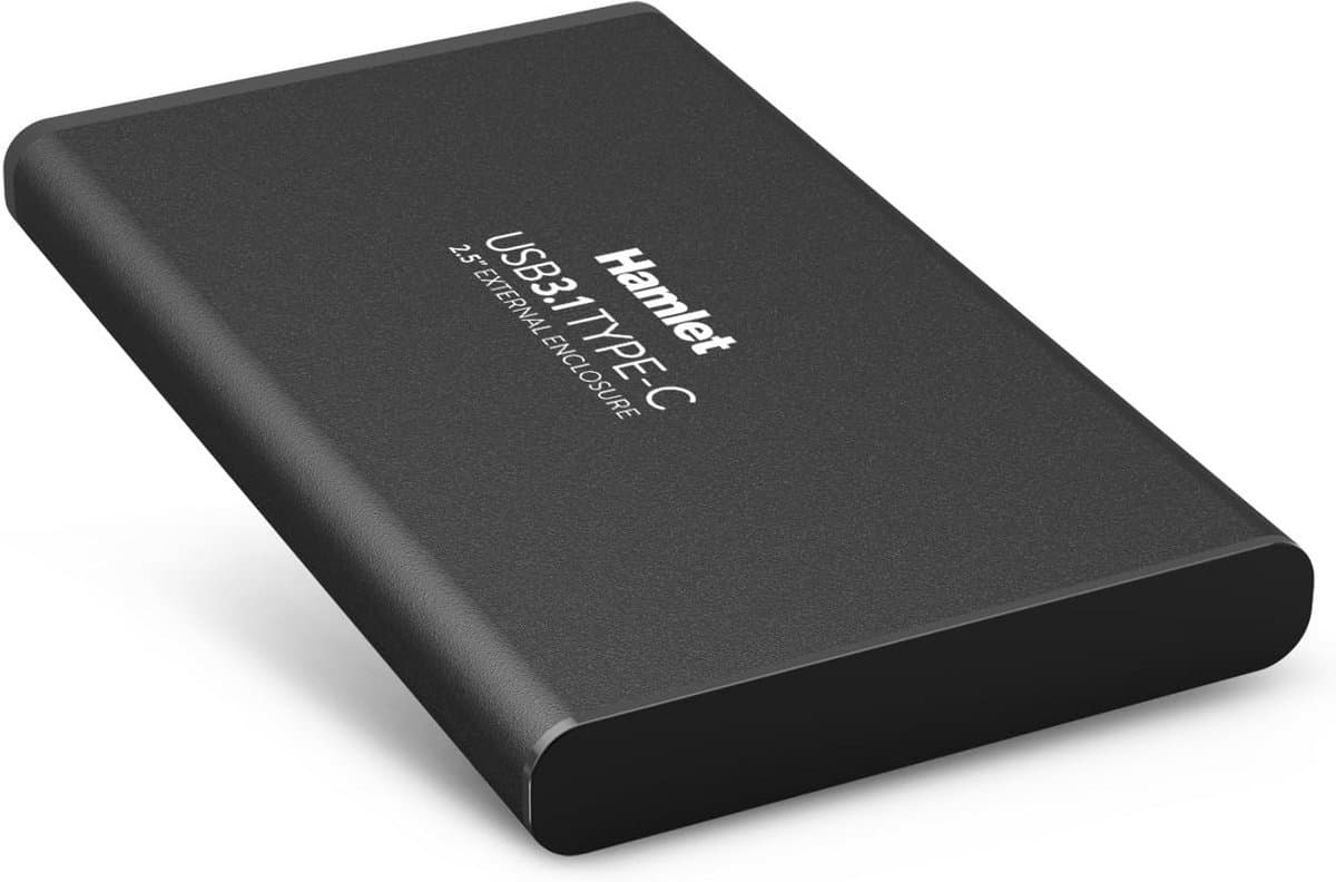 Draagbare Externe Harde Schijf 2.5 inch USB 3.0 Zwart - Hoge Capaciteit Opslag — afbeelding 1
