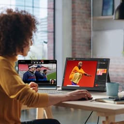 UPERFECT Portable Monitor J03 14.0" FHD 60Hz Spiegel draagbaar monitor IPS 100% sRGB with Dual USB-C/for Laptop/Switch/MacBook — thumbnail 4