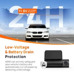 DIMICO - Dashcam voor auto camera - Frontcam - Full HD 1080P HDR - Wifi App - 24U Parkeerbewaking - G-Sensor - Nachtzicht - 130° Groothoek — thumbnail 3