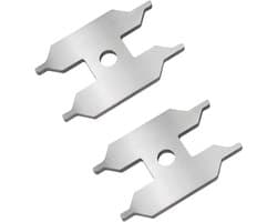 Key for Pattern Cover - Cartridge Key Compatible with Blank 138219 - Cartridge Cover Ring Key for ACTIS, ACTIS-S, ALTA-F Compact, ARCOS Cartridge Key (2)