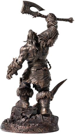 Blizzard World of Warcraft Grommash Hellscream Statue — thumbnail 4