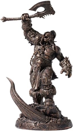 Blizzard World of Warcraft Grommash Hellscream Statue — thumbnail 1
