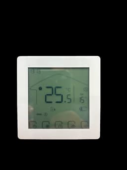 Thermostaat | Wifi | Touchscreen bediening | Inbouwmontage | Programmeerbaar | Tuya Smart Life | Google Home en Alexa | Wit — thumbnail 2