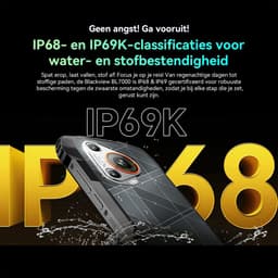 Blackview BL7000 - AI Robuuste Smartphone - 5G - 24GB RAM - 512GB ROM - 6.78 inch 120Hz - Robuuste Telefoon - IP68 Waterdicht - Nachtzicht - Android 15 - NFC - GPS - Zwart — thumbnail 2