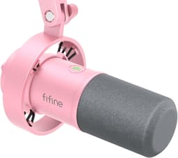FIFINE - K688 - USB / XLR - Dynamische Microfoon - Streaming - Podcasting - Gaming - Geschikt voor PS4 / PS5 / PC - Roze — thumbnail 1