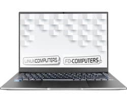 "Linux Ultrabook laptop 14"" | Intel Ultra 7 | 16GB DDR5 ram | 512 GB SSD | Linux naar keuze, Ubuntu, Linux Mint, Debian, QWERTY"