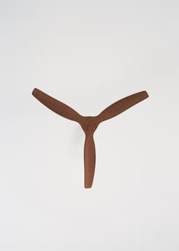 CREATE - Stille plafondventilator van 40 W met technische ABS-bladen, verkrijgbaar in verschillende maten - M - Geen licht - Controller voor wandmontage - WIND STYLANCE — thumbnail 3