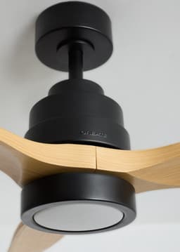 CREATE - Stille plafondventilator met technische ABS bladen 40W (Ø132cm) - Met licht LED - Afstandsbediening - 6 snelheden - Programmeerbaar - WIND STYLANCE — thumbnail 2