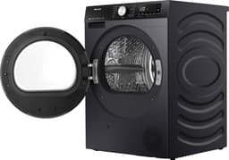 Hisense DH3S902BBCC - Condensdroger - 9 kg - Vrijstaand - Voorbelading - Warmtepomp - Zwart - Draaiknop - TouchControl - 63 dB(A) - Ion Refresh - Allergy Care - Auto Dry — thumbnail 8