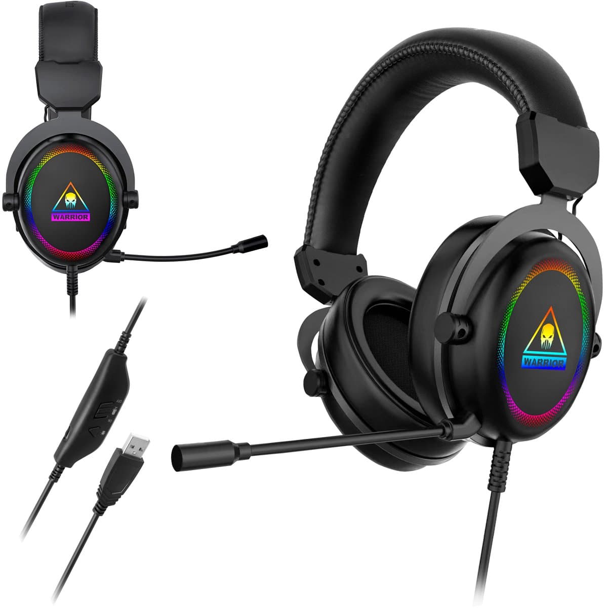 Krüger&Matz GH-50 - Gaming Koptelefoon - USB - RGB - Microfoon — afbeelding 1