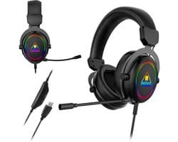 Krüger&Matz GH-50 - Gaming Koptelefoon - USB - RGB - Microfoon