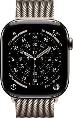 APPLE Watch Series 11 GPS + Cellular - 46mm Titanium Case - Milanese Loop S/M Smartwatch Natural — thumbnail 2