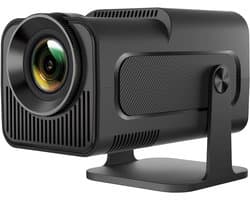 Mini Beamer - Mini Projector - 1920x1080P Full HD - 4K Ondersteuning - 160 Ansi - 12000 Lumen - Streamen Vanaf Je Telefoon / Tablet / PC / Laptop met WiFi & Bluetooth - Zwart - 1 Stuk