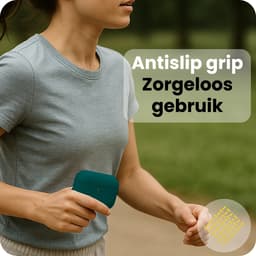 Hoesje Geschikt voor Apple Airpods Pro 3 - Siliconen Hoes met Clip - Silicone Case Cover - Petrol — thumbnail 5