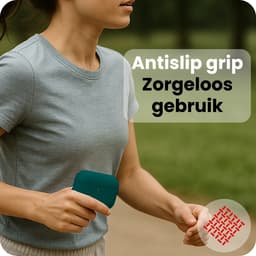 Hoes - Geschikt voor Apple Airpods Pro 3 - Siliconen Hoesje met Clip - Silicone Case Cover - Petrol — thumbnail 5