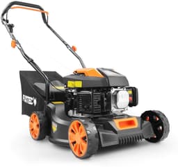 FUXTEC Benzine Grasmaaier FX-RM4180 - 1,8pk / 1,3kW - Slechts 18kg - 40cm Maaibreedte - 3-traps Maaihoogteverstelling - 80ccm 4-Takt - Incl. 45L Grasopvangbak — thumbnail 1