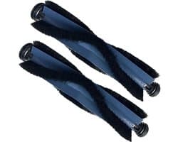 PolkaHome® Set van 2 Rolborstels Geschikt voor Eufy X10 Pro Omni Robotstofzuiger – Vervangende Rolborstel – Hoofdborstel Accessoire – Onderdeel Robotstofzuiger