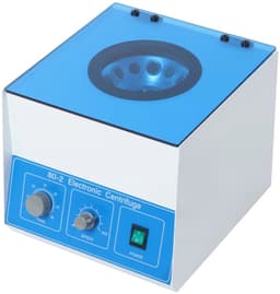 Desktop Lab Centrifuge – Elektrische Tafelmodel Centrifuge – Professioneel Gebruik – Blauw/Wit – Koudgewalst Staal – 28,5 x 30,5 x 24 cm – 12 x 20 ml Adapters – Instelbare Snelheid 0-4000 RPM – Timer 0-60 Min – Veiligheidszekering — thumbnail 4
