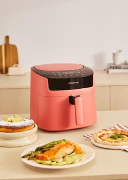 Grote Heteluchtfriteuse 6.2 Liter met Timer en LCD - 1800W - Koken met 360° Luchtcirculatie — thumbnail 6