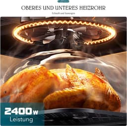Dubbele Heteluchtfriteuse XL met Kijkvenster 8-in-1 Digitale Touchscreen Apparatuur — thumbnail 7