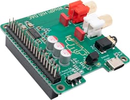 HiFi DAC Audiokaart voor Raspberry Pi met RCA en Hoofdtelefoon Output — thumbnail 4