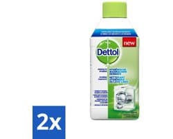 2 x Dettol - Wasmachine Reiniger - Eenmalig Gebruik - 250 ml - Wasmachine Reiniger - Wasmachine Reinigen - Wasmachine Hygiëne - Wasmachine Reinigingsmiddel - Wasmachine Geurverwijdering