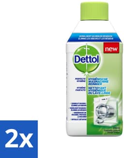 2 x Dettol - Wasmachine Reiniger - Eenmalig Gebruik - 250 ml - Wasmachine Reiniger - Wasmachine Reinigen - Wasmachine Hygiëne - Wasmachine Reinigingsmiddel - Wasmachine Geurverwijdering — thumbnail 1