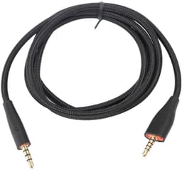 Verlengstuk Hoofdtelefoon Kabel 3.5mm voor MMX 100 Headset - 1.2 Meter - Zwart — thumbnail 1