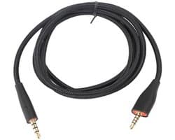 Verlengstuk Hoofdtelefoon Kabel 3.5mm voor MMX 100 Headset - 1.2 Meter - Zwart