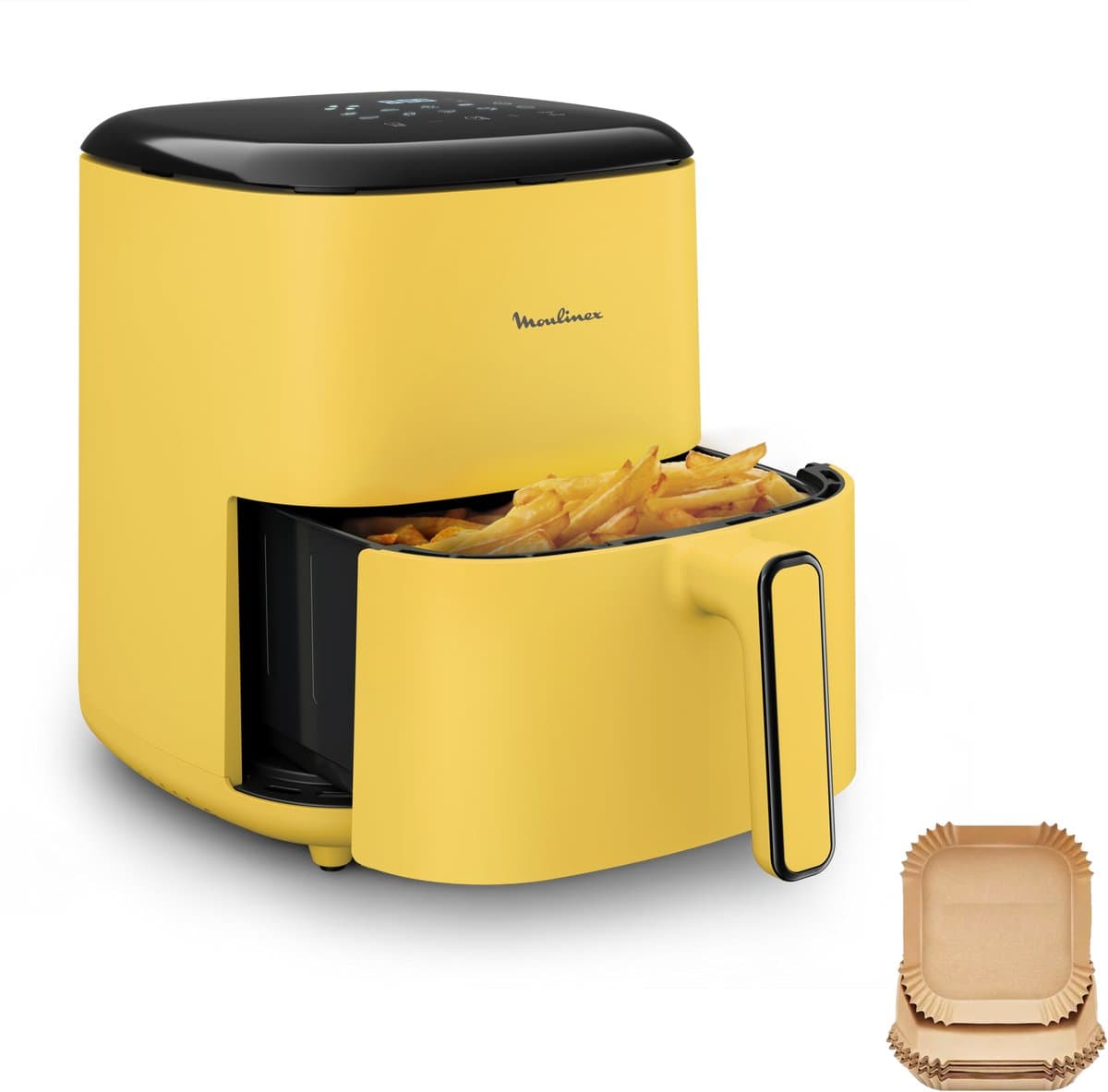 Moulinex Easy Fry POP EZ2452F0 – Airfryer 5L – Voor 6 personen – 10 automatische programma’s – Energiezuinig – Hetelucht friteuse — afbeelding 1