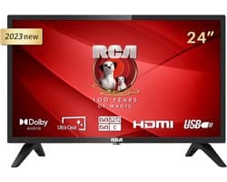 24 Inch (61 cm) Televisie met Dolby Audio en Triple Tuner (DVB-C/T2/S2)