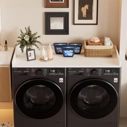 Werkblad voor Wasmachine en Droger Bovenop Zetten Organisatiesysteem Opslag — thumbnail 3