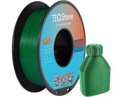 PETG Filament 1,75 mm Groen 1 kg Maatvast +/-0,02 mm voor 3D Printer