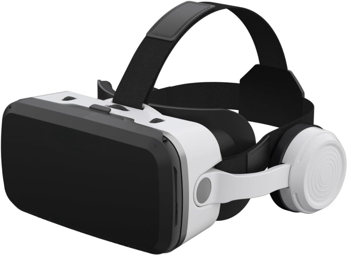 MIRA® VR Bril met controllers - VR Bril - VR-brillen - Wit - ‎23cm x 21cm x 11cm — afbeelding 1