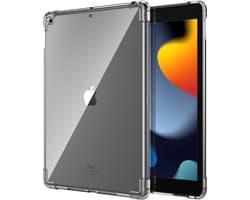Transparante Beschermhoes TPU voor iPad 7e & 8e Generatie 10.2 Inch Kristalheldere Achterkant