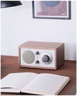 Tivoli Audio - Model One BT - FM/AM Radio met Bluetooth - Kersen/Zilver — thumbnail 4