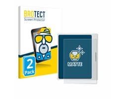 BROTECT - Screenprotector voor Boox Go Color 7 White Edition - Folie Beschermfolie matte 2 Stuks