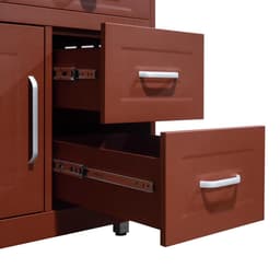 Oviala - 3-delige buitenkeuken met gasfornuis in baksteenlook - Memphis — thumbnail 3