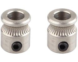 Extruder Tandwiel MK8 Direct Drive voor 1.75mm & 3.0mm 3D Printer Filament