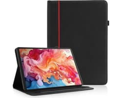 Ultradunne PU-Leren Hoes voor iPad Air 11 inch (2024/2025) met Standaard & Auto Slaap/Waakfunctie - Zwart