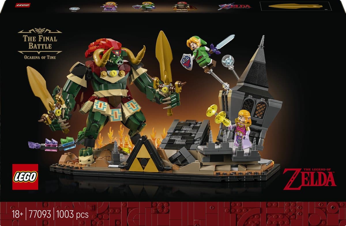 LEGO® The Legend of Zelda™: Ocarina of Time™ – The Final Battle - Model Kit for Adults - 77093 — afbeelding 1